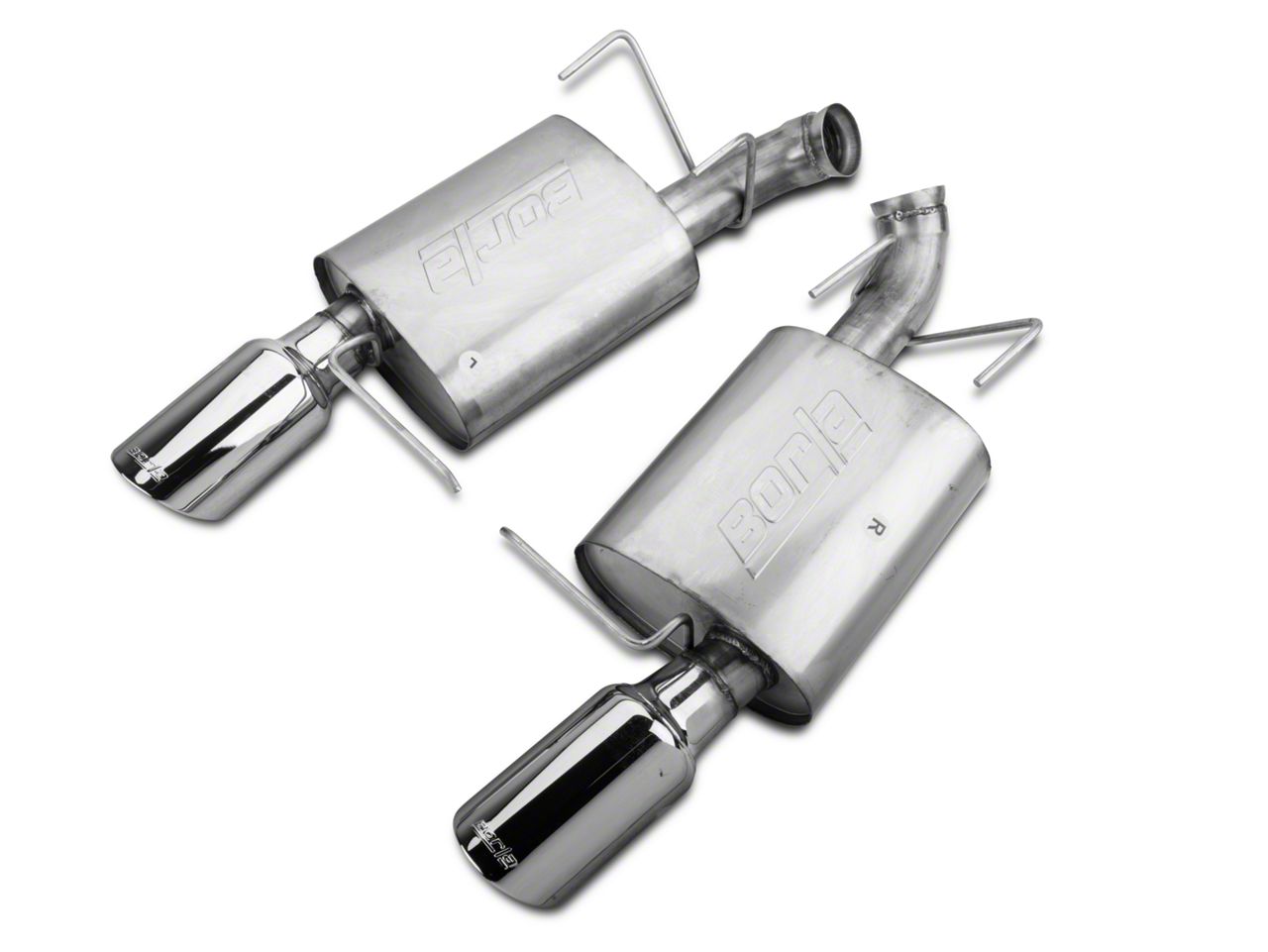 Borla S-Type Axle-Back Exhaust with Polished Tips (11-12 Mustang GT)