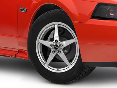 Race Star 92 Drag Star Polished Wheel; Front Only; Direct Drill; 15x3.75 (99-04 Mustang GT, V6)