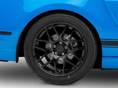 AMR Gloss Black Wheel; Rear Only; 19x10 (10-14 Mustang)
