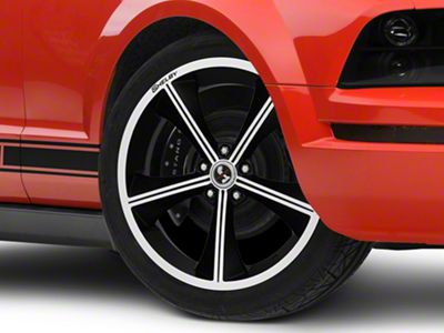 Shelby CS70 Matte Black Wheel; 20x9 (05-09 Mustang)