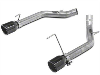Pypes Muffler-Delete Axle-Back Exhaust with Black Tips (05-10 Mustang GT, GT500)