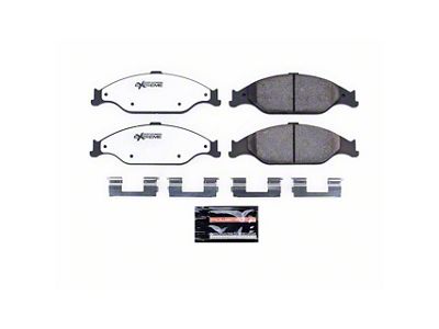 PowerStop Z26 Extreme Performance Ceramic Brake Pads; Front Pair (99-04 Mustang GT, V6)