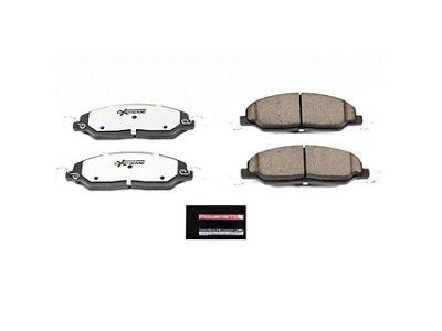 PowerStop Z26 Extreme Performance Ceramic Brake Pads; Front Pair (05-10 Mustang GT, V6)