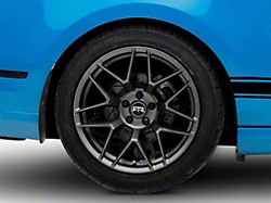 RTR Tech 7 Satin Charcoal Wheel; Rear Only; 19x10.5 (10-14 Mustang)