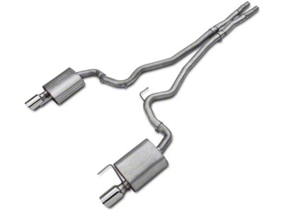 Ford Performance Sport Cat-Back Exhaust with Chrome Tips (15-17 Mustang GT)