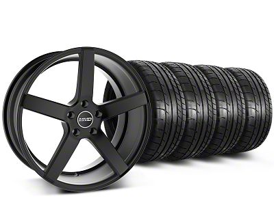 MMD 551C Black Wheel and Mickey Thompson Tire Kit; 20x8.5 (15-23 Mustang GT, EcoBoost, V6)