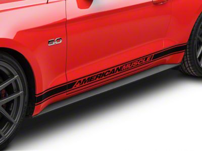 Ford Rocker Molding Panel; Driver Side (15-23 Mustang GT, EcoBoost, V6)