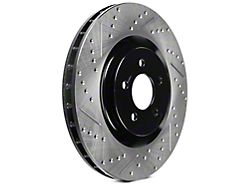StopTech Sport Cross-Drilled and Slotted Rotors; Front Pair (11-14 Mustang GT Brembo; 12-13 Mustang BOSS 302; 07-12 Mustang GT500)