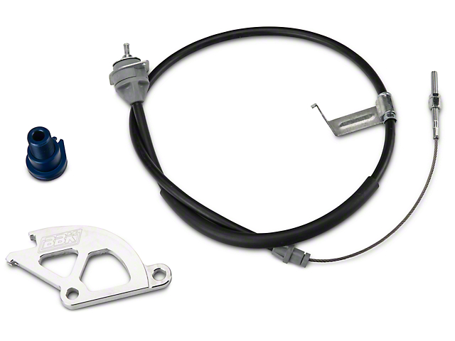 BBK Adjustable Clutch Cable, Quadrant and Firewall Adjuster Kit (79-95 5.0L Mustang)