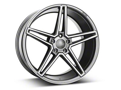Foose Sport Charcoal Wheel; 20x10 (15-21 GT, EcoBoost, V6)