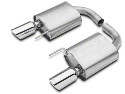 Borla S-Type 2.50-Inch Axle-Back Exhaust with Polished Tips (15-17 Mustang GT)
