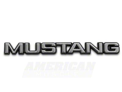 OPR MUSTANG Trunk Emblem (Universal; Some Adaptation May Be Required)