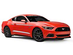 SEC10 Side Accent Decals; Silver (15-23 Mustang)