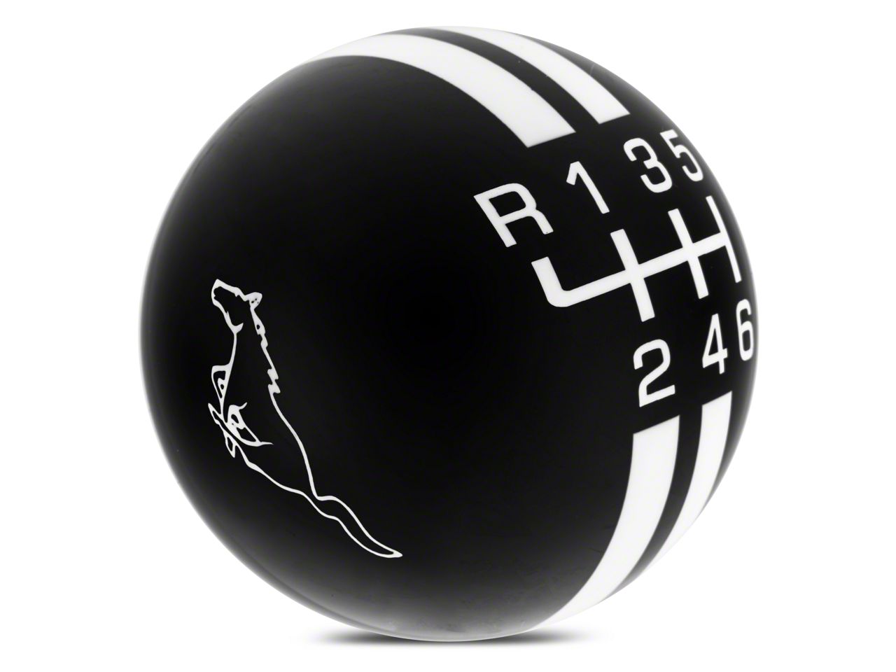 RTR Black Shift Knob - Gray Engraving (15-23 GT, EcoBoost, V6)