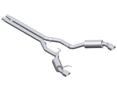 MBRP Armor Plus Cat-Back Exhaust with H-Pipe; Street Version (15-17 Mustang GT)