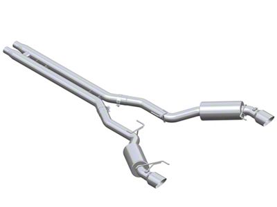 MBRP Armor Plus Cat-Back Exhaust with H-Pipe; Race Version (15-17 Mustang GT)