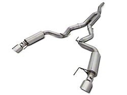 MBRP Armor Lite Cat-Back Exhaust with Y-Pipe; Race Version (15-23 Mustang EcoBoost Fastback w/o Active Exhaust)