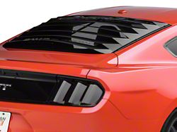 SpeedForm Aluminum Rear Window Louvers (15-23 Mustang Fastback)
