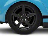 Rovos Wheels Durban Gloss Black Wheel; Rear Only; 20x10 (05-09 Mustang)