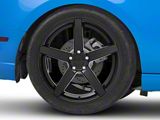 Rovos Wheels Durban Gloss Black Wheel; Rear Only; 20x10 (10-14 Mustang)