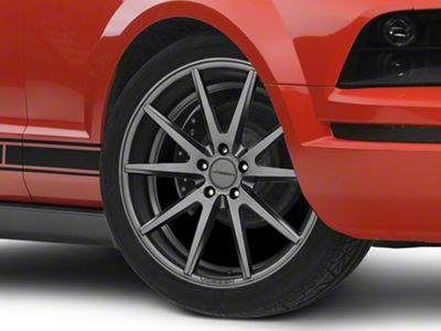 Vossen VFS-1 Matte Graphite Wheel; 20x9 (05-09 Mustang)
