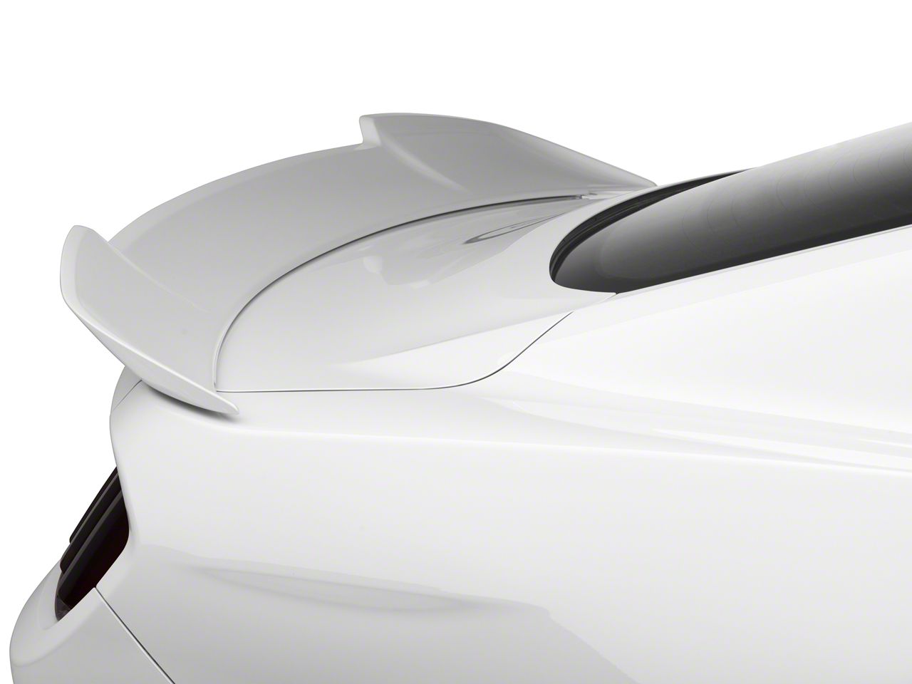MMD V-Series Rear Spoiler; Unpainted (15-22 Mustang)