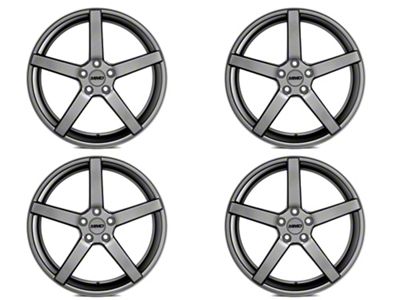 MMD 551C Charcoal 4-Wheel Kit; 20x8.5 (10-14 Mustang)
