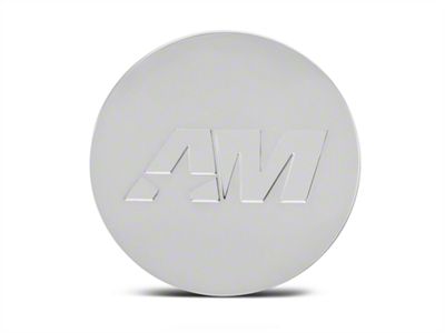AmericanMuscle Center Cap; Chrome (Fits AmericanMuscle Branded Wheels Only)