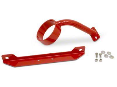 BMR Front Driveshaft Safety Loop; Red (05-10 Mustang; 11-14 Mustang GT500)