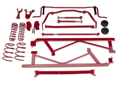 BMR Handling Performance Package; Level 2; Red (05-10 Mustang GT, V6)
