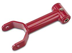 BMR Non-Adjustable DOM Rear Upper Control Arm; Poly Bushings; Red (05-10 Mustang)