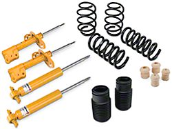 KONI Sport Adjustable Shock, Strut and Eibach Pro-Kit Lowering Spring Kit (15-23 Mustang GT w/o MagneRide)