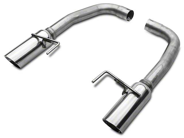 SR Performance Muffler Delete Axle-Back Exhaust with Polished Tips (15-17 Mustang GT)