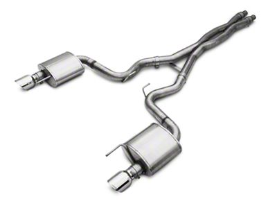 Corsa Performance Sport Cat-Back Exhaust with Polished Tips (15-17 Mustang GT)