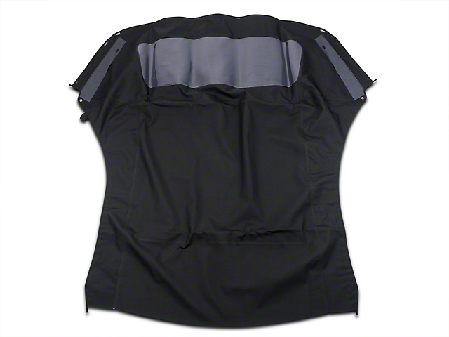 OPR Replacement Convertible Top with Plastic Rear Window; Black (94-04 Mustang Convertible)