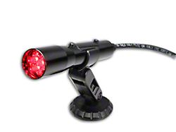 Sniper Standalone CAN Shift Light with Red LED; Black Tube (08-23 Mustang)