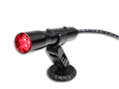 Sniper Standalone CAN Shift Light with Red LED; Black Tube (08-23 Mustang)