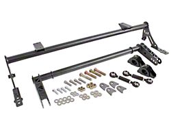 BMR Xtreme Rear Anti-Roll Bar Kit; Delrin; Black Hammertone (05-14 Mustang)
