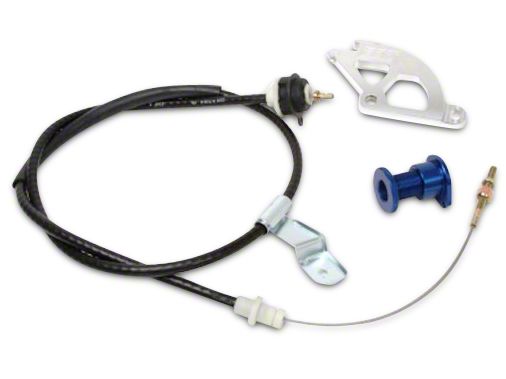 BBK Adjustable Clutch Cable, Quadrant and Firewall Adjuster Kit (96-04 Mustang)