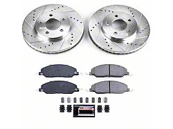 PowerStop Z23 Evolution Sport Brake Rotor and Pad Kit; Front (05-3/20/10 Mustang V6)