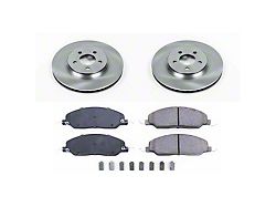 PowerStop OE Replacement Brake Rotor and Pad Kit; Front (05-10 Mustang GT; 11-14 Mustang Standard GT)