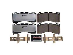 PowerStop Z26 Extreme Street Carbon-Ceramic Brake Pads; Front Pair (15-23 Mustang GT w/ Performance Pack)