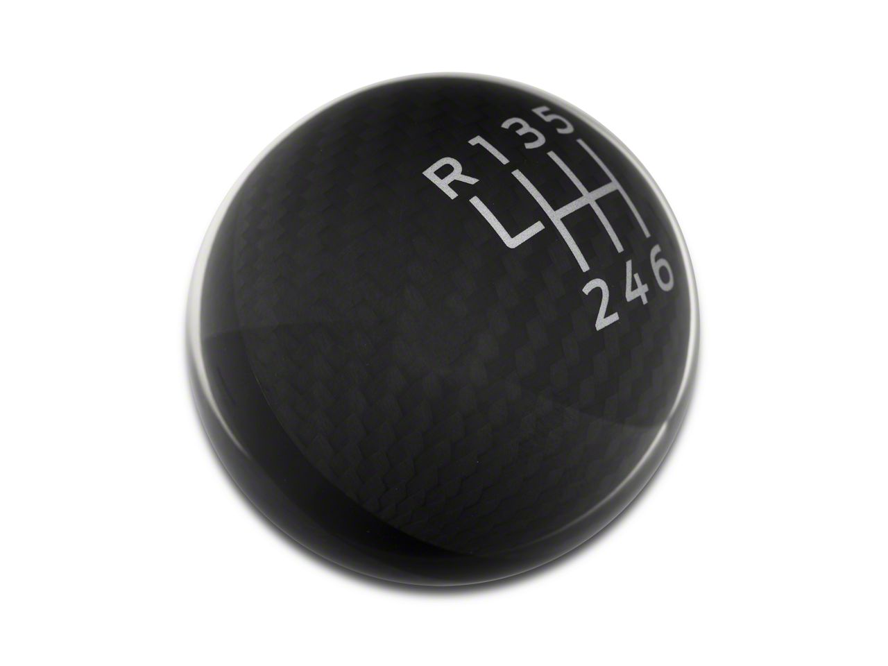 RTR Black Shift Knob - Gray Engraving (15-23 GT, EcoBoost, V6)