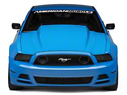 Cervini's 4-Inch Cowl Hood; Unpainted (13-14 Mustang GT, V6; 10-14 Mustang GT500)