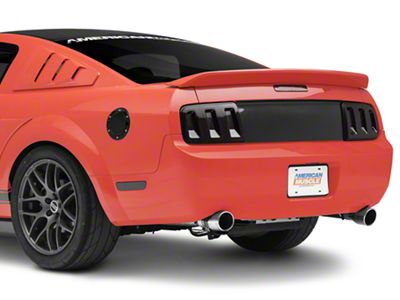 Decklid Panel; Carbon Fiber (05-09 Mustang)