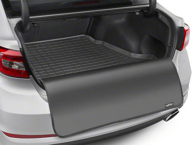 Weathertech DigitalFit Cargo Liner with Bumper Protector; Black (05-14 Mustang Coupe)