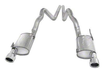 Stainless Works S-Tube Turbo Cat-Back Exhaust (07-10 Mustang GT500 w/ Long Tube Headers)