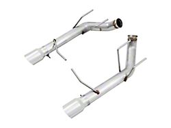 AWE Track Edition Axle-Back Exhaust with Chrome Silver Tips (11-14 Mustang GT; 11-12 Mustang GT500)