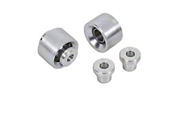 BMR Rear Lower Control Arm Bearing Kit; Standard; Silver Zinc (15-23 Mustang)