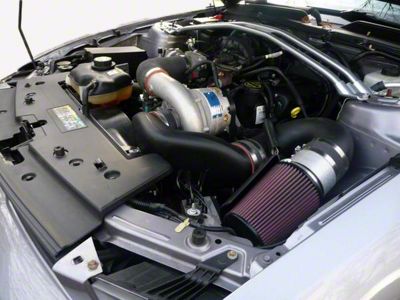 Vortech V-2 Si-Trim Supercharger Tuner Kit; Polished Finish (05-09 Mustang V6)
